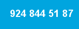 924 844 51 87 924 844 51 87
